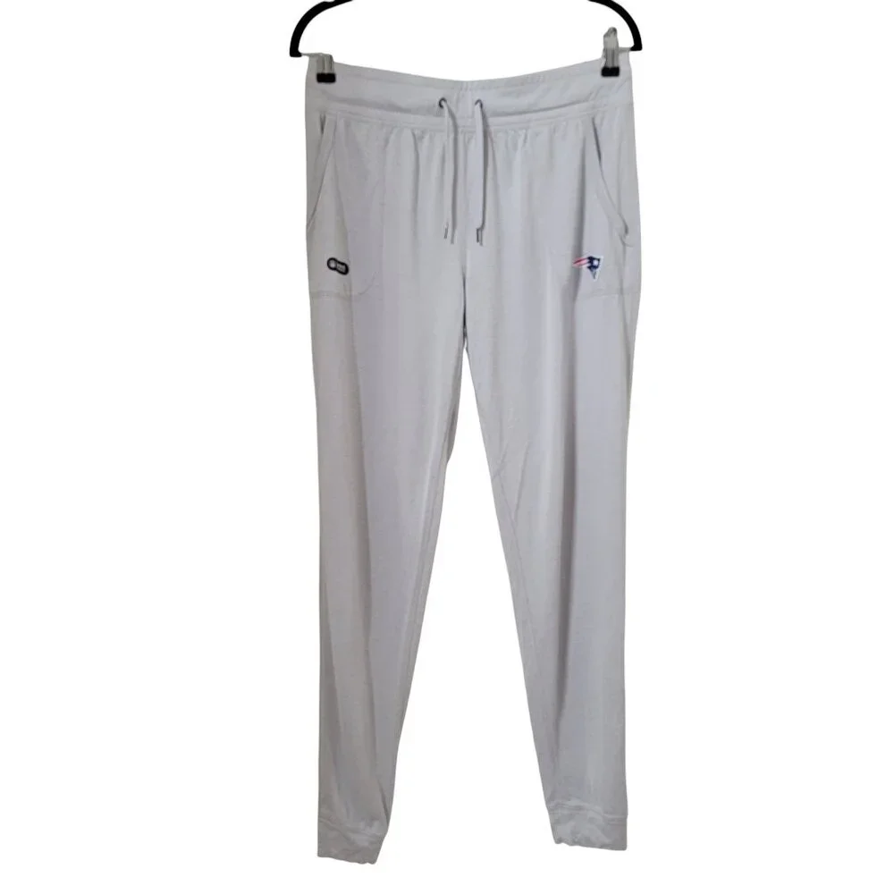 Under Armour + NFL New England Patriots Size M Light Gray Joggers / Lounge Pants
